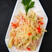 A3.Kani Salad · Salad made from crab or imitation crab.