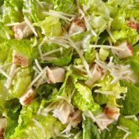 Caesar Salad · Crisp romaine lettuce, croutons, shredded parmesan cheese.