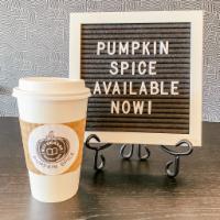 Pumpkin Spice Latte · Our signature latte infused with the essential fall pumpkin spice flavor.