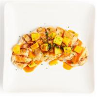 Mango Chicken · Oven Roasted with Mango Sauce, served hot