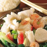 Shrimp with Scallion and Ginger · 