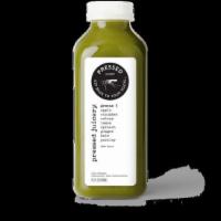Greens with Ginger - Greens 3 · What’s in this juice? It’s a blend of apple, cucumber, celery, lemon, spinach, ginger, kale ...