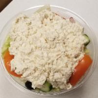 Chicken Salad  · Homemade. Served with Syrian pita and dressing on the side.