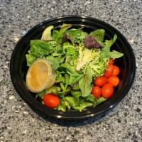 Mixed Green Salad · Small fresh mixed greens.