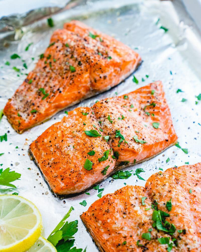 Salmon · Delicious Salmon, 8 oz. juicy and perfect flavor.