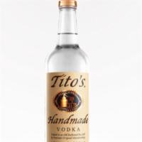 Tito's Vodka · 40.0% alcohol by volume. Must be 21 to purchase.