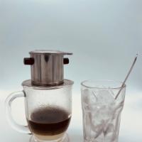 Vietnamese Iced Coffee  · Comes with condensed milk.