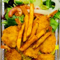 Fried Shrimp · PlEASE Tell US YOUR Choice OF Rice(yellow rice or spicy rice)Salad and Sauce(white sauce,hot...