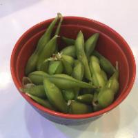 Edamme Plate毛豆 · Boiled edamame served with salt.