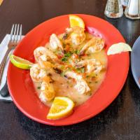 2. Camarones al Mojo de Ajo · Shrimps in garlic sauce.