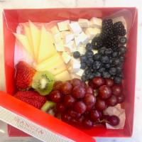 Snack Box: Cheese & Fruit · 