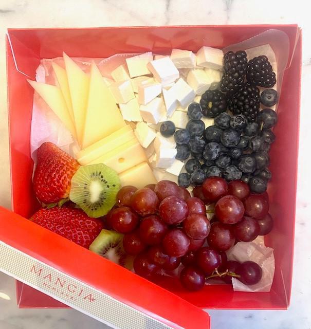 Snack Box: Cheese & Fruit · 