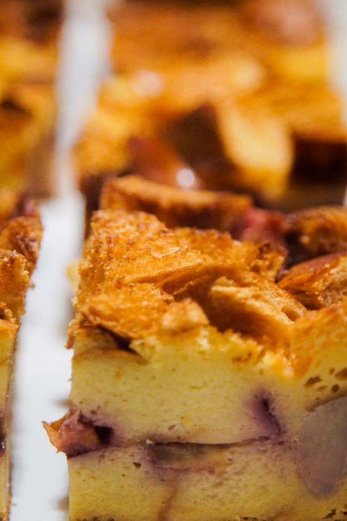 Bread Pudding · with mixed fruit