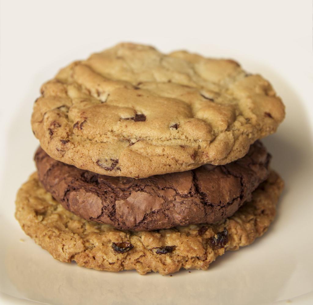 Large Cookies · Chocolate Chip, Oatmeal Raisin, or Flourless Chocolate Chip