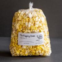 Kettle Popcorn · Popped with sugar and coconut oil