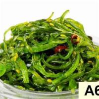 A6. Chuka Wakame · Seasoned seaweed.