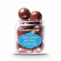 Triple Dipped Malt Balls-Chocolate · Malted milk balls enveloped in three sumptuous layers of creamy milk chocolate