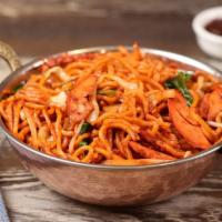 59. Chicken Masala Chow Mein · Hot and spicy.