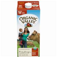 Organic valley milk whole milk half gallon · 