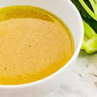 Soup · Lamd broth served with our in house spice blend.