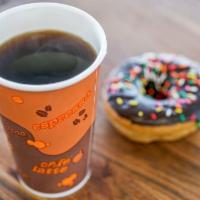 Dozen Donut & 16 oz. Coffee Combo · Choose flavors from menu and comment quantities of each flavor in the note section.