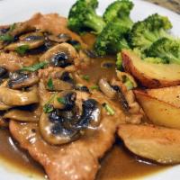 Marsala Entree · Your choice of chicken or veal.

