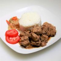 Chicken Adobo · Chicken cooked in soy sauce and vinegar