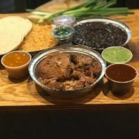 FAMILY PLATTER (Feeds up to 4 hungry humans) · 1lb of your favorite meat (pollo asado or horneado), carnitas, picadillo beef
1lb of Mexican...