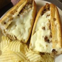 Cheesesteak Sandwich · Served on a 12