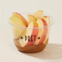 Apple & Almond Butter Pot · A delicious little pot of almond butter layered with freshly sliced apples.