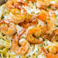 47. Pasta with Shrimp · 