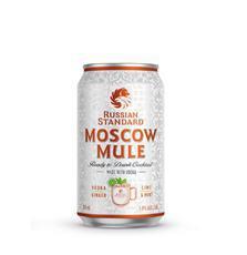 Russian Standard's Moscow Mule · Must be 21 to purchase. The Russian Standard Moscow Mule is a premium, bartender-quality, ready-to-drink cocktail in a can! Unlike many other ready-to-drinks, this is a real cocktail made with vodka and not malt or sugar. Refreshing and delicious!