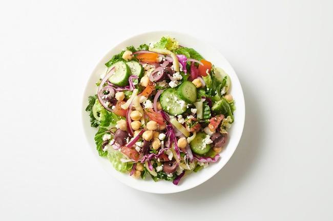- Veggie Salad · Choose Toppings, One Spread, & Sauce || On Super Green Base