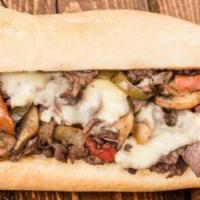 Classic Cheese Steak · It's called a classic for a reason. Our Classic Cheese Steak is prepared with grilled choice...