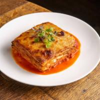 Lasagna · Veal & Beef Ragu, Bechamel, Parmigiano