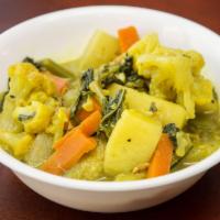 Mixed Vegetable · Mix vegetable cooked with paschpuron spice and herb.