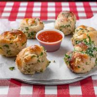 Garlic Knots · 6 Pieces, 12 Pcs, Half Catering Tray, Full Catering Tray.
