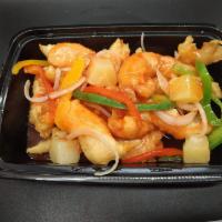 C2. Sweet and Sour Chicken · Sweetened sauce with  vinegar base.