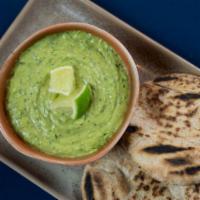 Cali Hummus · Our original recipe infused with cilantro, jalapeno and fresh lime juice. (V, GF)