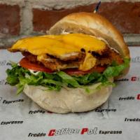 Chicken Cutlet · Chicken Cutlet, Cheese, Lettuce, Tomato, with Mayo