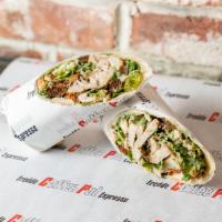 Caesar Wrap  · Grilled Chicken, Romaine Lettuce, Croutons, Parmesan Cheese, with Caesar Dressing.