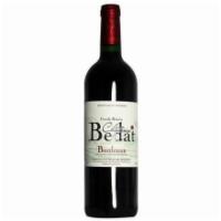 Chateau Bedat Bordeaux - France, 750 ml.  · Must be 21 to purchase. 14.00% ABV. A bold and fruity wine from the Fontana family. This win...