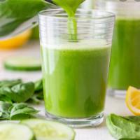 Go Green · Celery,spinach,green apple, kale and cucumber,parsley,lemon
