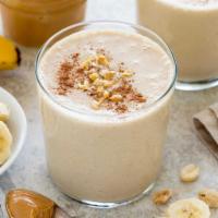 Peanut Punch Shake · Peanut butter, banana, vanilla protein with yogurt