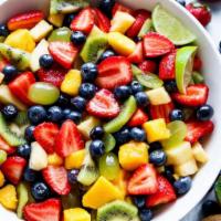 Mixed Fruit Salad  · Variety of chopped fruit.