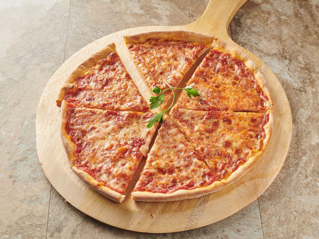 1. Cheese Regular Crust Pie · Pizza sauce and mozzarella cheese.
