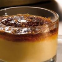 Creme Brulee · Creamy custard topped with caramelized sugar.