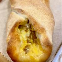 Ham and Cheese Calzone · Additional fillings small and  large for an additional charges.