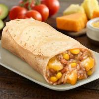Beans and Cheese Burrito · Beans and cheese.