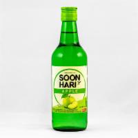 375 ml Green Apple Korean Soju · Must be 21 to purchase. 12.0% ABV. 
